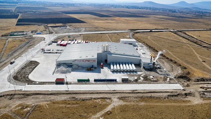 Large-scale industrial manufacturing facility